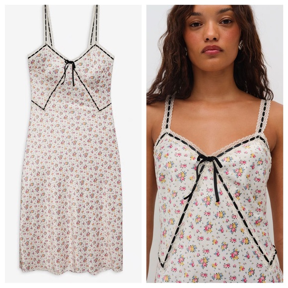For Love And Lemons Dresses & Skirts - NWT For Love & Lemons Samantha Maxi Slip Dress